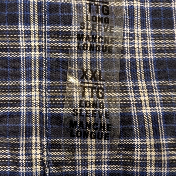 Children's place Boys plaid collared Shirt, Youth XXL. New with tags - Picture 4 of 5